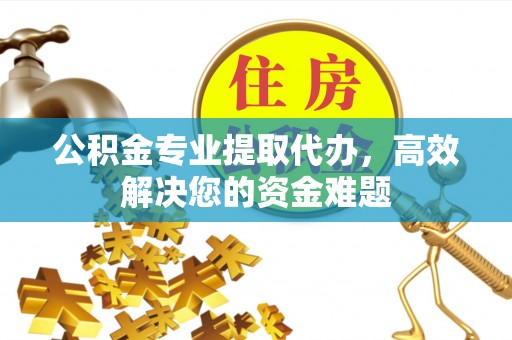 韩城公积金专业提取代办，高效解决您的资金难题