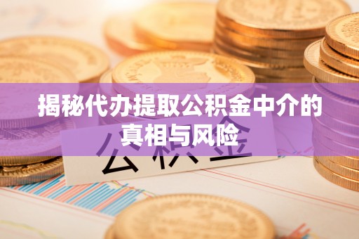 韩城揭秘代办提取公积金中介的真相与风险