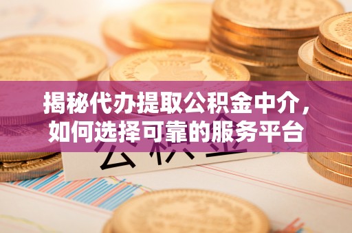 韩城揭秘代办提取公积金中介，如何选择可靠的服务平台
