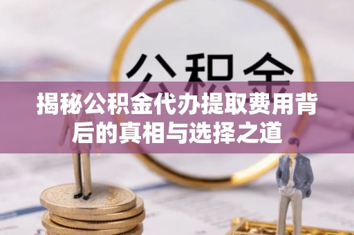 韩城揭秘公积金代办提取费用背后的真相与选择之道