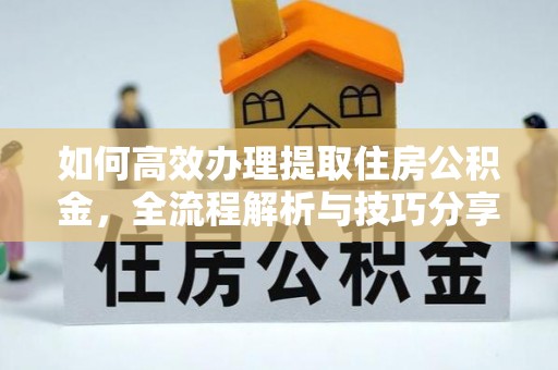 韩城如何高效办理提取住房公积金，全流程解析与技巧分享